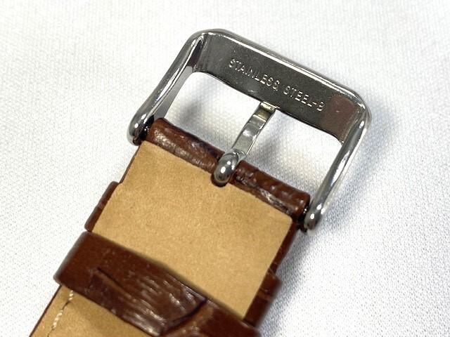 L07N012J0 SEIKO 22 мм Кожаная Телячья для и через Ремешок, Тисненая, Коричневая, SRP713J1/ 4R36-04H0 другие. (Доставка Nekoposu)