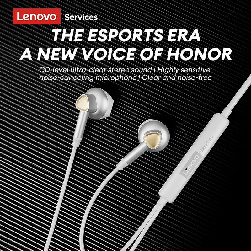 НОВЫЕ проводные наушники Lenovo Y101 PRO Игровые проводные наушники 3,5 мм Type C Hi-Fi Bass Стерео Киберспортивные наушники Сабвуфер HD Звук Гарнитура