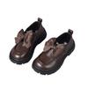 Girls Shoes Small Leather Shoes 2025 Spring New Student Single Shoes Princess Shoes Soft-soled Shoes Big Children Loafers Foreign Trade