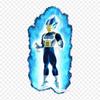 Patches For Clothes Bag Iron On Thermal Stickers Vegeta Nani Vegeta Goku Pattern Washable Heat Transfer