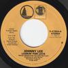 7inch Record JOHNNY LEE / EAGLES - Lookin' For Love / Lyin' Eyes E47004 Asylum Records, 1980 US Rock Used