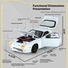 LYZRC Новый 1:24 Mazda RX7-FC Большая модель автомобиля, имитация орнамента, литой автомобиль, детская игрушечная машина, спортивная машина, подлинная коллекция, подарок для мальчика
