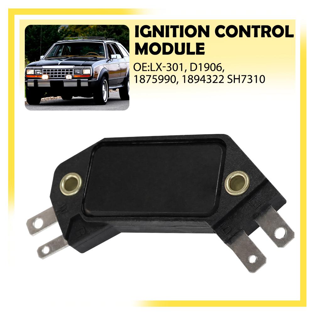 1Pcs Ignition Module HEI 4 Pin For GM 1974-88 Chevy Pontiac Olds Buick LX301 D1906HT Replacement Part