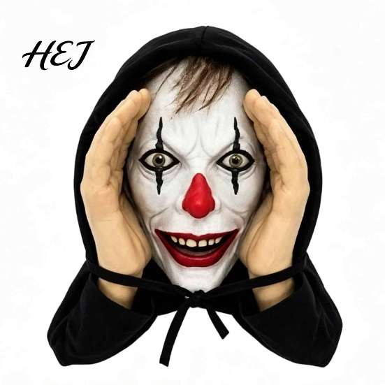 Creepy Face Stickers Window Prank Mask, Realistic Halloween Scare Prop for Glass Surface Pranks Surfaces, Scary Hanging Decoration Spooky Haunted