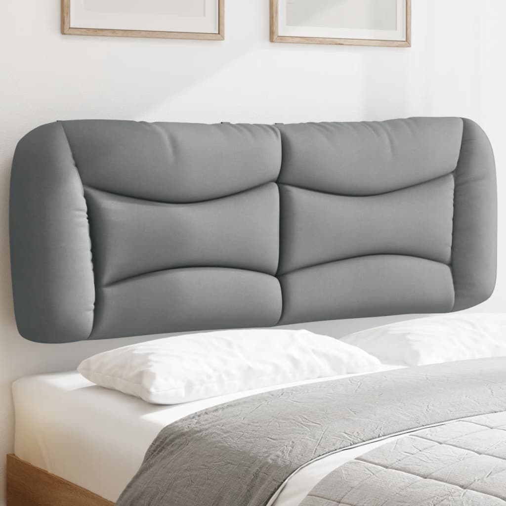 Headboard Cushion  Hvar  Light Grey 120 cm Fabric