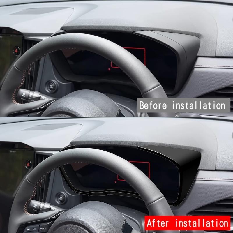 LHD RHD For Subaru Forester 2025 2026 interior Accessories Kit ABS CarbonFiber Dashboard trument Screen Decoration Cover Trim