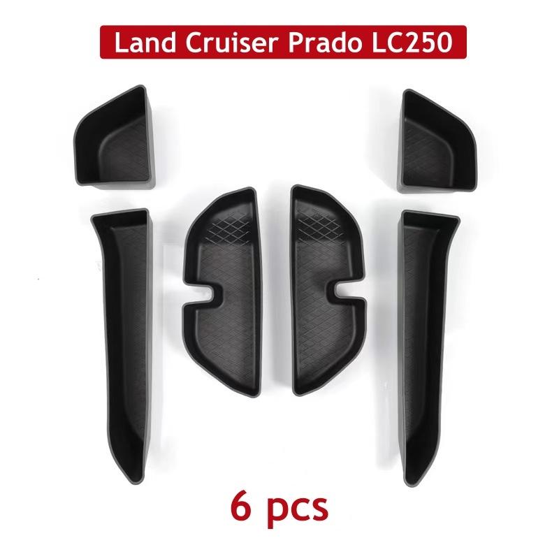 Для Toyota Land Cruiser Prado 250 LC250 2026 2025 2024 Автомобильные Дверные Воротные Слоты Органайзер для Хранения Салонные Аксессуары