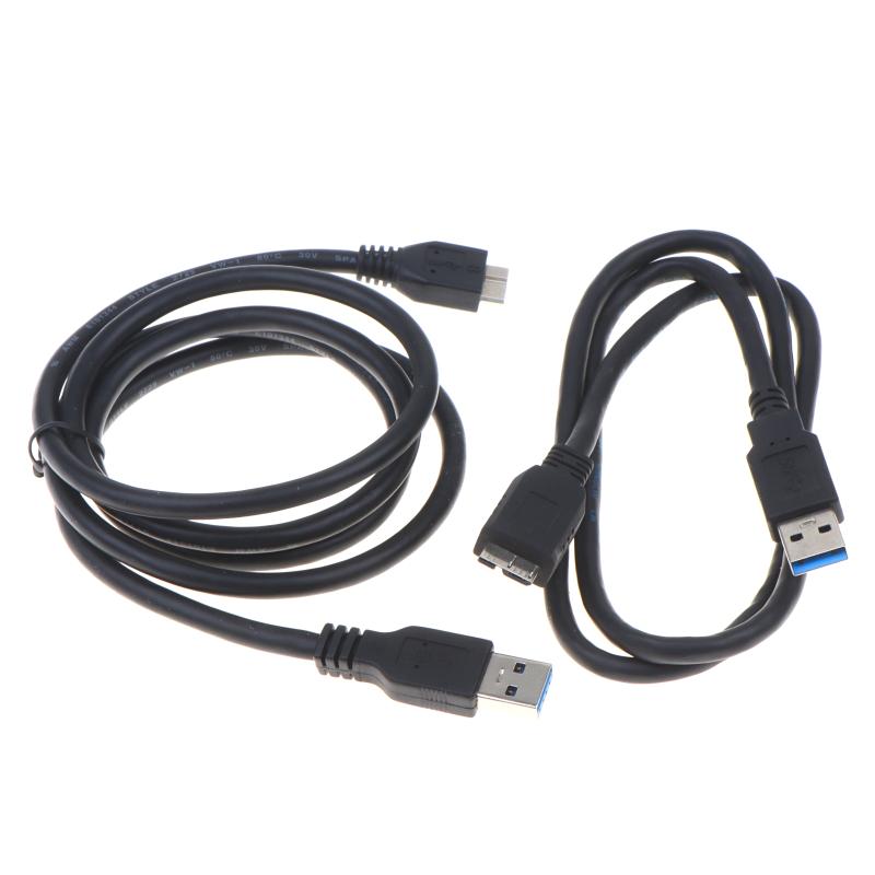 Кабель USB 3.0 A - Micro B для внешнего SSD 5 Гбит/с, высокоскоростной шнур для передачи данных для HDD, камеры, мобильного хранилища, повседневного использования