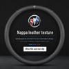 Genuine Leather Steering Wheel Cover for Buick Verano, GL8, Excelle, Regal, LaCrosse, and Envision