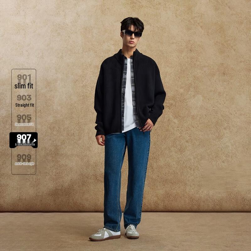 Мужские джинсы широкого кроя Jack & Jones 2025 Осень