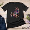 Colorful Geometric Cat For Cat Lovers And Cat Dads T-Shirt Unisex T-shirt