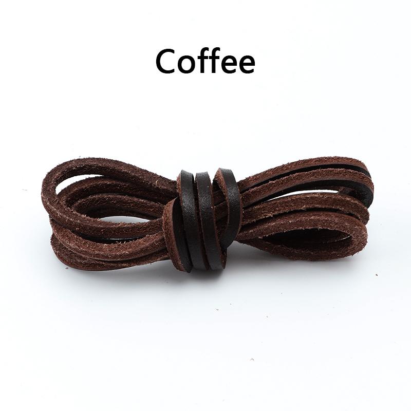 Новые высококачественные плоские шнурки однотонные кожаные шнурки для обуви классические разноцветные шнурки для повседневной обуви уличные шнурки для ботинок унисекс