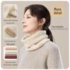 JIUMU Women's 100% Cashmere Warm Neck Warmer