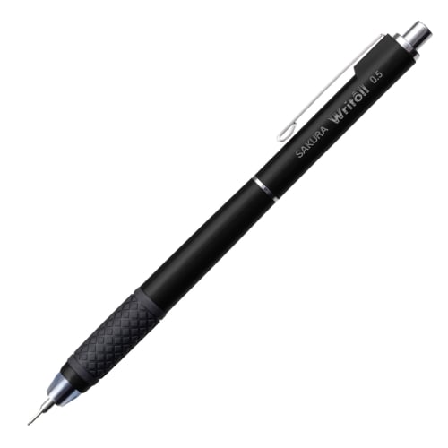 Sakura Crepas Mechanical Pencil Lightle 0.5mm Black NS505W#49