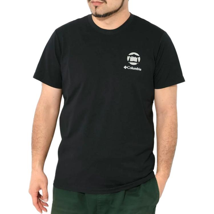 Columbia Sportswear SS25 T Shirt Men's Black AE0960-012