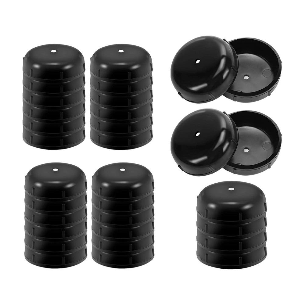 16/20/32PCS Round Shape Chair Leg Caps Plastic Outdoor Chair Glides Tables and Cabinets