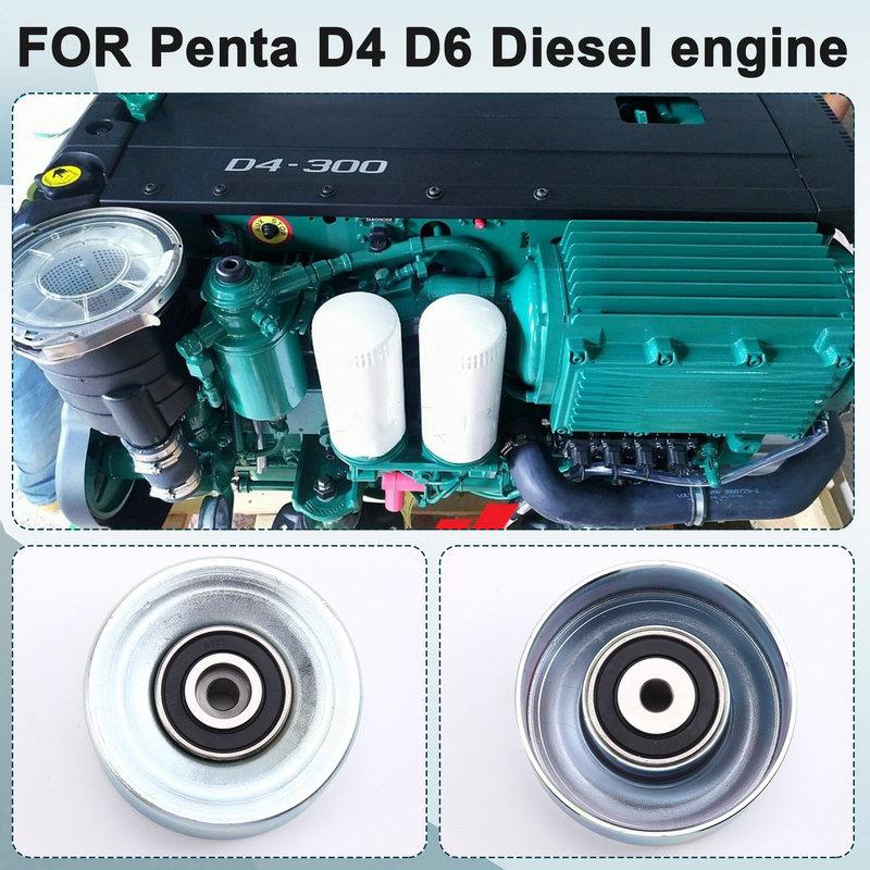 A58X-Новый Для судового дизельного двигателя Volvo Penta D4 D6 Запасной натяжной ролик 3847482