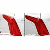 Chrome Steel Rear Tail Light Lamp Strip Trim 2Pcs Fit For Cadillac XT5 2016-20