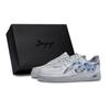 Кроссовки Nike Air Force 1 для скейтбординга, унисекс, низкие, синие CW2288-111(Team80-S-BOX)