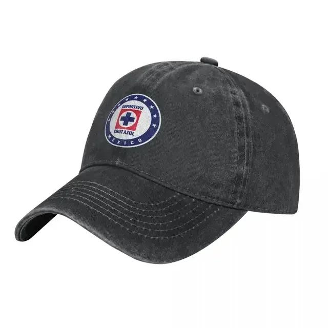 Новая Бейсболка Футбольного Клуба Cruz Azul для Мужчин Хлопковые Шляпы Регулируемая Кепка Модная Повседневная Кепка Кепка Водителя Грузовика