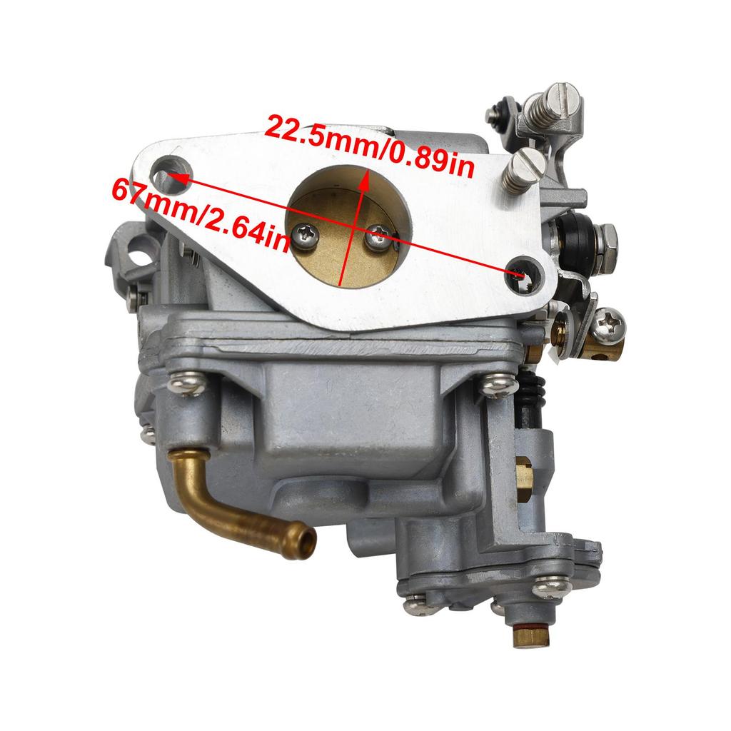 Карбюратор Карбюратор подходит для Tohatsu Mercury 4 Stroke 9.8HP Outboard 3DP-03100-2