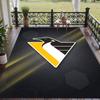 Soft Floor Carpet Pittsburgh Penguins Pattern Area Rug Decorative Mat For Home Room Decoration