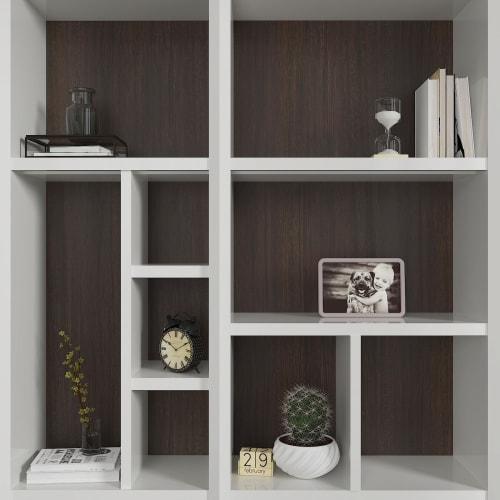 CHIHUT Wallpaper Stickers, Wood Grain Remake Sheet, 45cm X 260cm, Dark Brown, Peelable Cutting Sheet, Thick, Easy To Apply, Perfect for Renovations, R