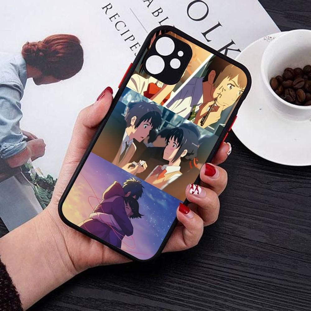 Your Name Phone Case For IPhone 14 11 12 13 Mini Pro Max 8 7 Plus X XR XS MAX Translucent Matte Cover