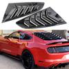 Rear Quarter Window Louvers For Ford Mustang 2015- Scoops Spoiler Car Tunning Panel Side Air Vent Cover Windshield