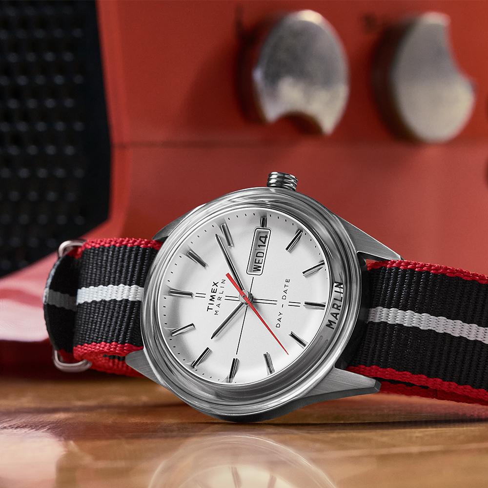 TIMEX Marlin Jet Quartz NATO Часы 39мм TW2Y37300