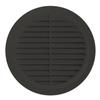 Grille De Ventilation - Awenta - Ronde - 100-150 Mm - Noir - Protection Contre Les Insectes