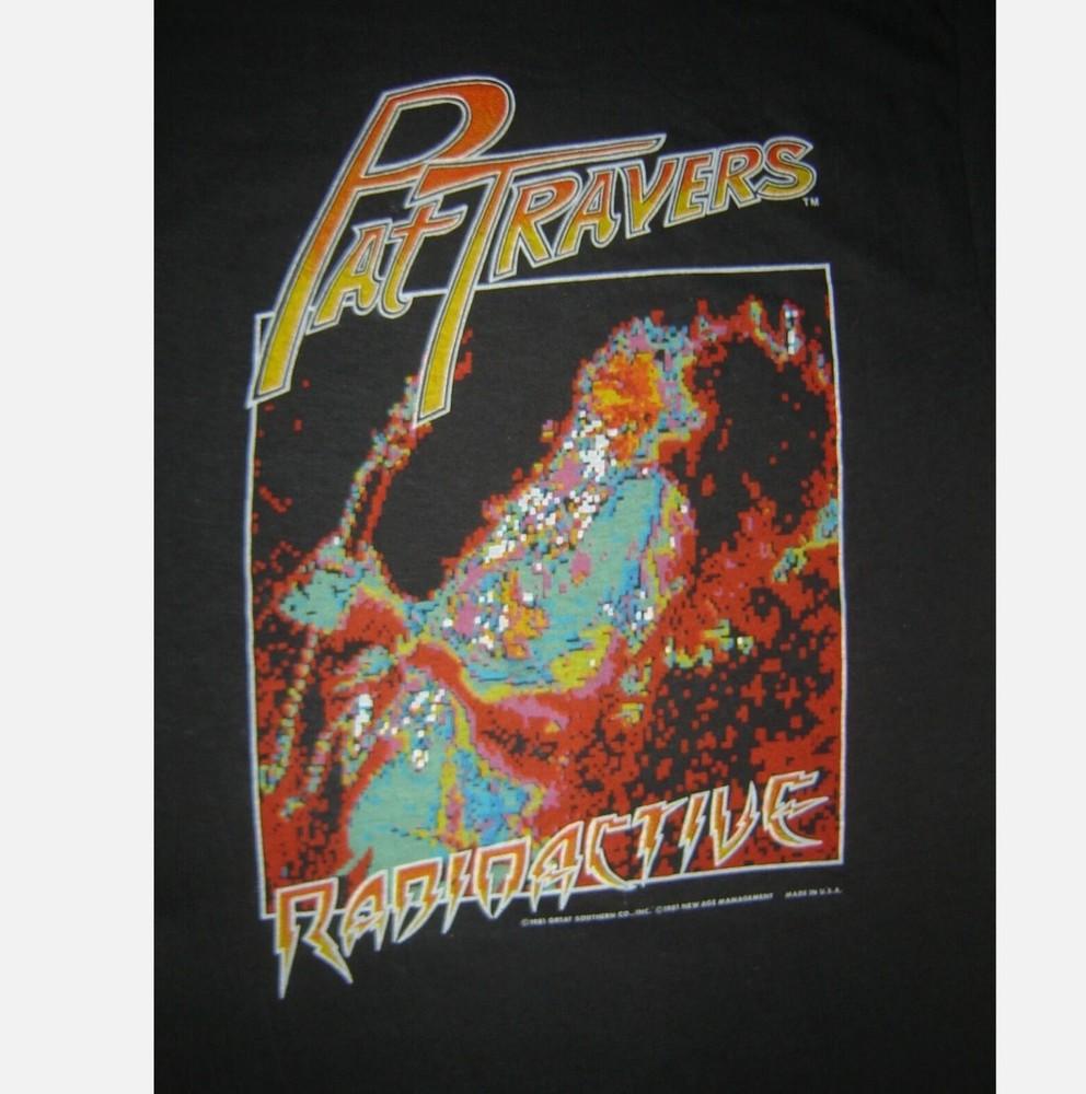 Новый!!! Концертная футболка PAT TRAVERS Band, хлопковая футболка с репринтом, размеры S-45XL