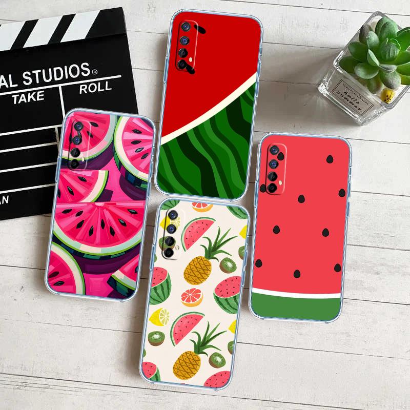 RA8 Cartoon Fruit Watermelon Case for Motorola E13 E15 E20 E22 E22I E22S E30 E32 E40 E7 E7I G Plus Power Play Stylus G22 G14