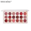 Miss Rose Beauty Natural Nude Moisturizing Non-Stick Cup Lipstick Palette Long Lasting Waterproof Matte Set 18 Colors, MISS ROSE7301-006, 1 Piece