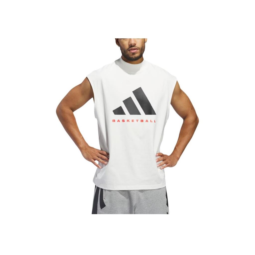 adidas FW24 Коллекция 2025 Глава 01 Модный удобный мягкий баскетбольный жилет унисекс жилеты белые IW5648