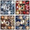 22Pcs/Set 6CM Christmas Tree Balls Shiny Xmas Ornament Ball Durable Christmas Ball  Scene Supplies