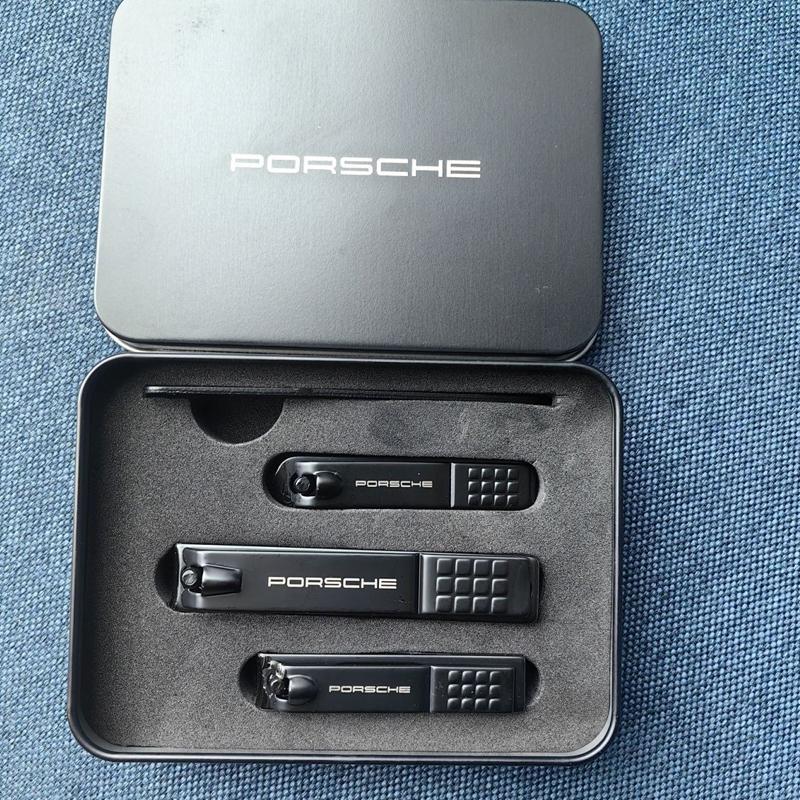 Набор ножниц для ногтей Портативный бытовой кусачки для ногтей Инструмент для ухода за маникюром и педикюром Для Porsche Cayenne Panamera Macan Taycan Boxster