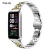 Универсальный сменный ремешок из нержавеющей стали для Huawei Band 11 Pro и Xiaomi Band 9