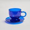 Color Glass Mug Small Tea Cup Coffee Mug  Tumbler Cups In Bulk Heat Resistant Glass Coffee Cup Drinkware Wholesale