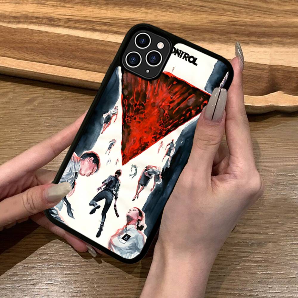 Game C-ControlS Classic Phone Case Wireless Charging PC+TPU For IPhone 11 12 13 14 15 16 17 Pro Max Plus Case