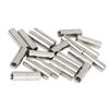 20Pcs M5 Female Thread Coupling Nut Stainless Steel Wear Proof Maintenance Coupling Nut Kit