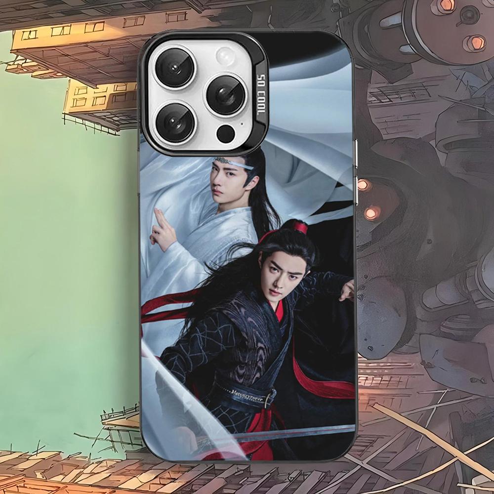 ChenQingLing Неукротимый Ван Ибо Сяо Чжань Чехол для телефона для iPhone 16 15 14 13 12 11 Pro Max X XR 8Матовый Ударопрочный Задний чехол