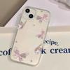 Чехлы для мобильных телефонов iPhone 11 13 15 Pro Max 12 14 Pro Max Чехол для iPhone 16 15 Plus 13 Pro 12 Матовая текстура с рисунком в виде мультяшных цветов