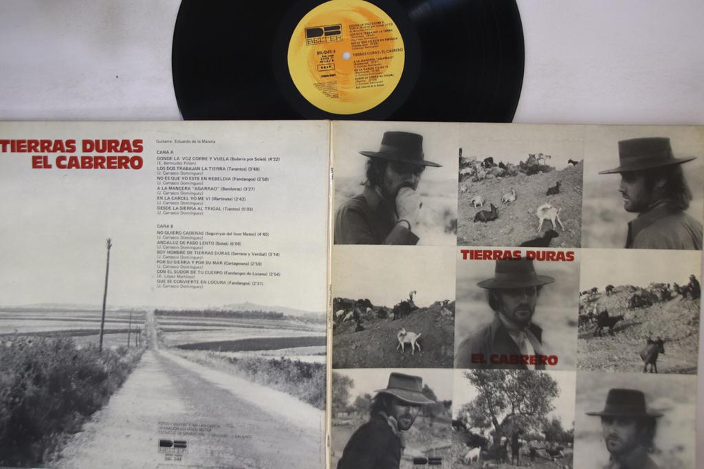 Виниловая пластинка EL CABRERO - Tierras Duras DBL048 DB BELTER 1977 Испания Латиноамериканская Б/У