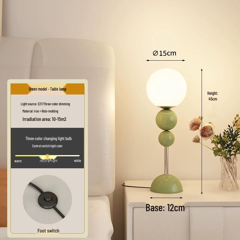 Роскошный минималистичный кремовый торшер для гостиной и спальни