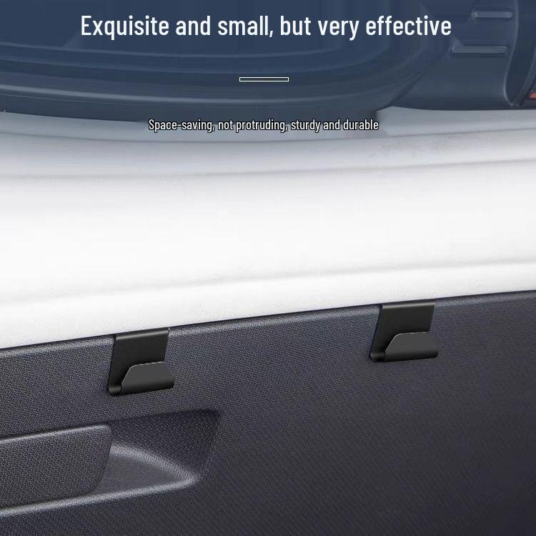 Versatile Car Hook for Passenger-Side Glove Box Storage