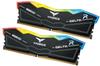 Team RGB DDR5 6400 МГц 16 ГБ x 2 серии DELTA Black Совместимость с настольными модулями памяти Высокоскоростной тип Пожизненная стандартная гарантия в Японии (эмиссионный тип)