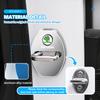 AAAJF1 4Pcs Zinc Alloy Car Door Lock Buckle Protective Covers For Skoda S Kodiaq Octavia 2 3 Yeti Karoq Rapid Fabia VII VRS