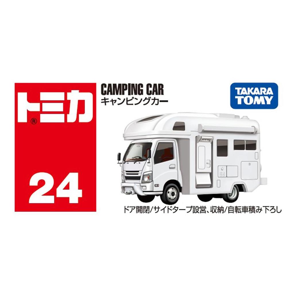 Takara Tomy Tomica 24 Campervan Miniature Car Toy 3 and No. (Ages up)