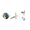mm Plug Male to Female 2.5 mm to 3.5 mm Audio Connector Audio Plug Audio Adapter Earphone Amplifier